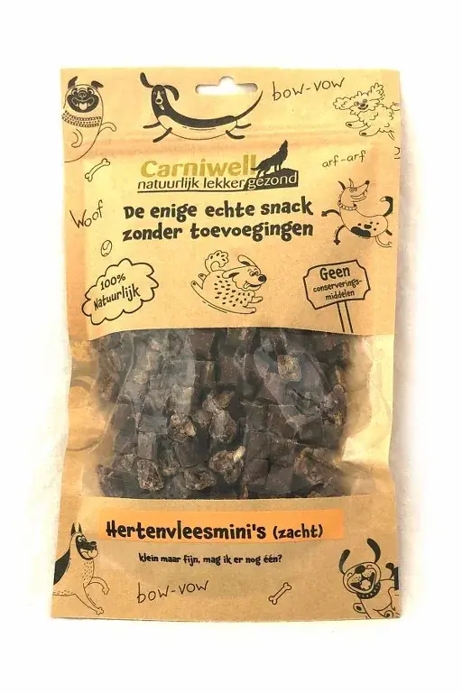 Actieprijs Carniwell Hertenvleesmini‘s Zacht